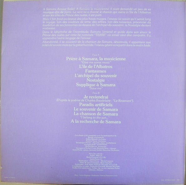 Saint-Preux : Samara (LP, Album, Gat)