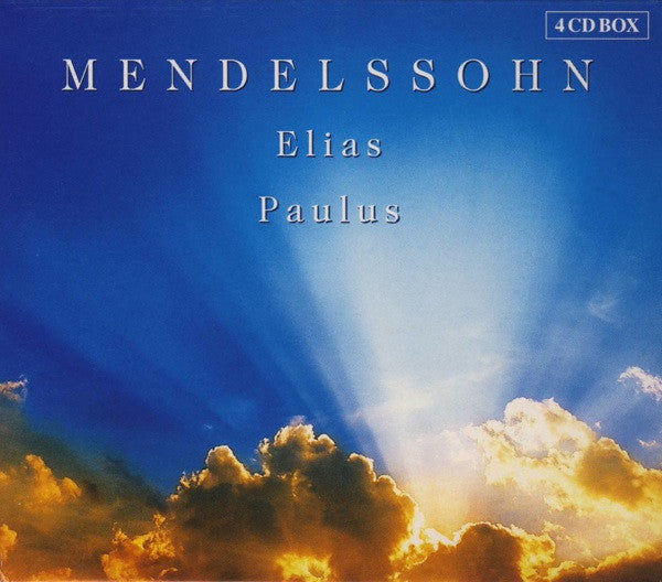 Felix Mendelssohn-Bartholdy : Elias • Paulus (4xCD, Comp, RM + Box, Sli)