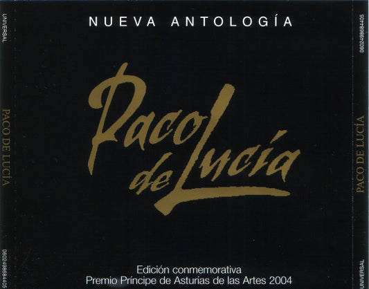 Paco De Lucía : Nueva Antología (2xCD, Comp, RE)
