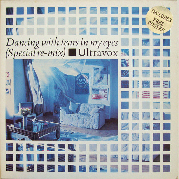 Ultravox : Dancing With Tears In My Eyes (Special Re-Mix) (12", Single, Gat)
