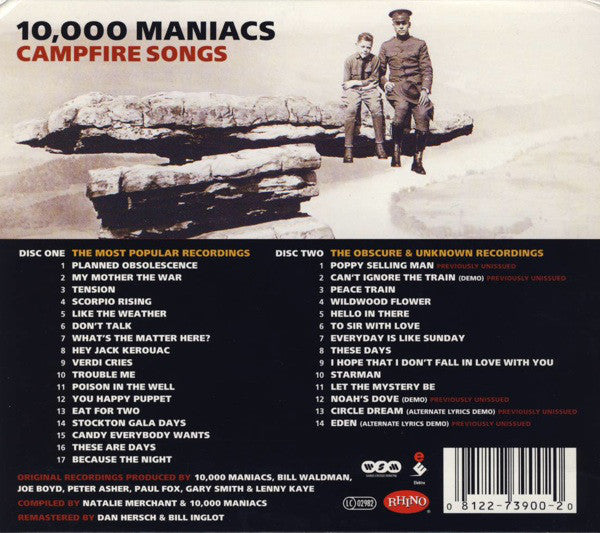 10,000 Maniacs : Campfire Songs (2xCD, Comp, RM)