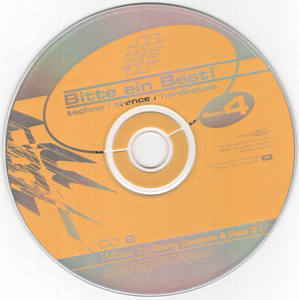 Various : Bitte Ein Beat! - Beat 4 (2xCD, Mixed)