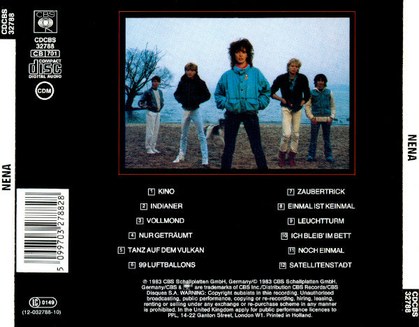 Nena : Nena (CD, Album, RE)