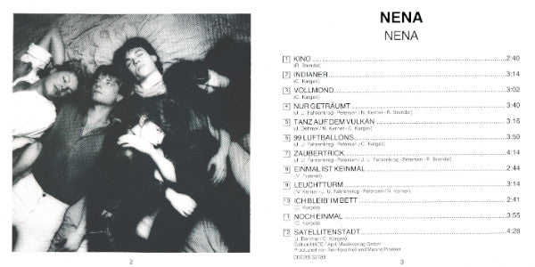 Nena : Nena (CD, Album, RE)