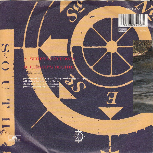 Gerry Rafferty : Shipyard Town (7", Single)