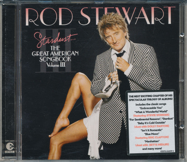 Rod Stewart : Stardust... The Great American Songbook Volume III (CD, Album, Copy Prot., Bla)