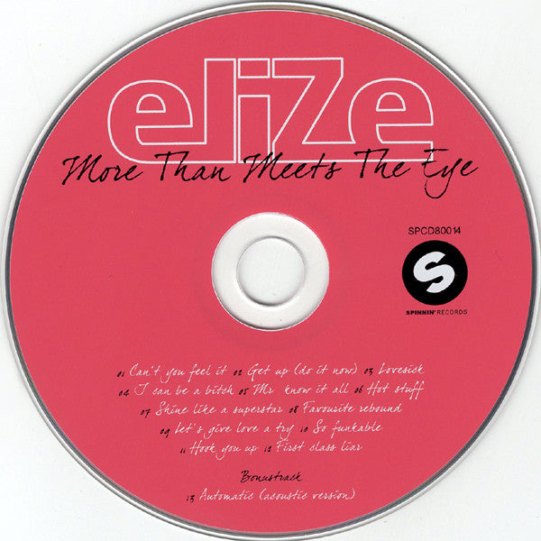 EliZe : More Than Meets The Eye (CD, Album)