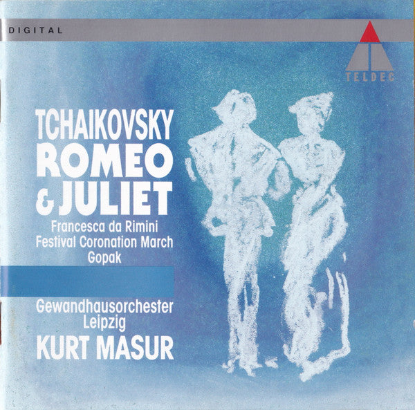 Pyotr Ilyich Tchaikovsky, Gewandhausorchester Leipzig, Kurt Masur : Romeo & Juliet / Francesca Da Rimini / Festival Coronation March / Gopak (CD)