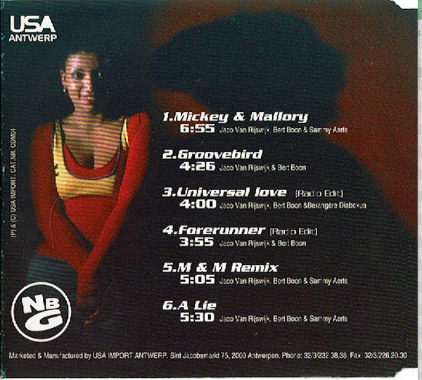 Natural Born Grooves : Mickey & Mallory (CD, Maxi)