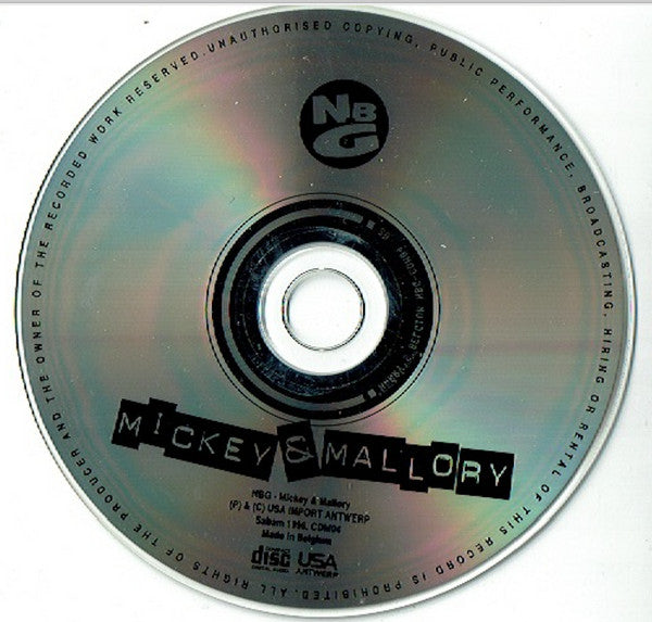 Natural Born Grooves : Mickey & Mallory (CD, Maxi)