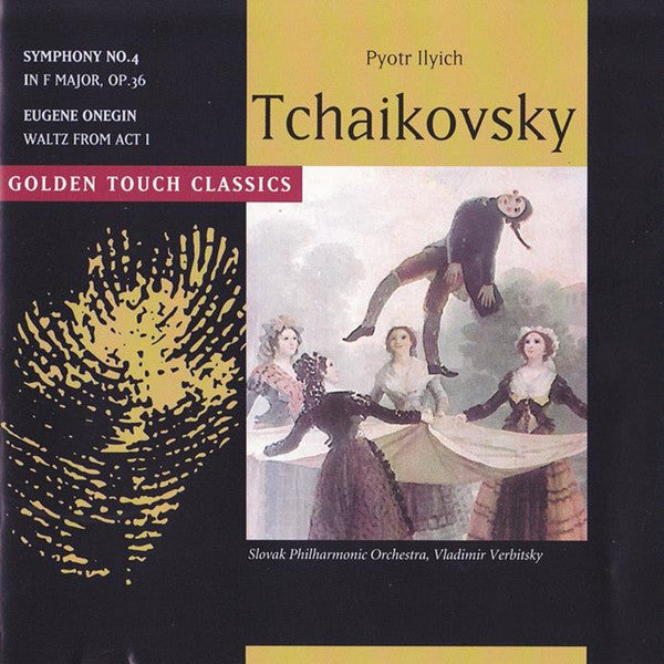 Pyotr Ilyich Tchaikovsky : Symphony No. 4 in F Major, OP.36 / Eugene Onegin Waltz from Act 1 (CD, Album)