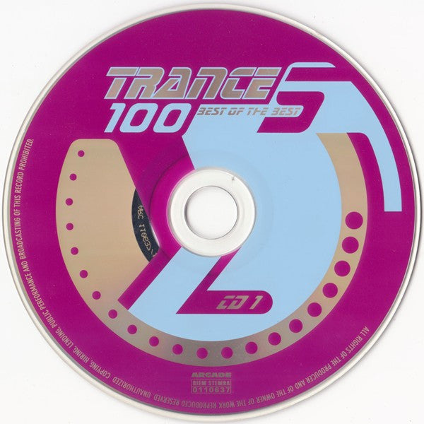 Various : Trance 100 5 - Best Of The Best (4xCD, Comp)