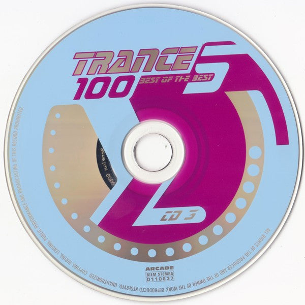 Various : Trance 100 5 - Best Of The Best (4xCD, Comp)