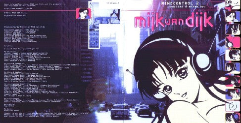 Mijk Van Dijk : Mindcontrol 2 (CD, Comp + CD, Mixed)