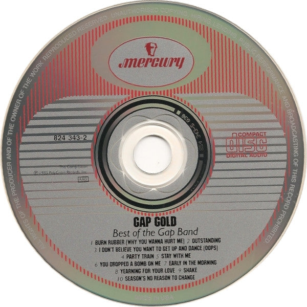 The Gap Band : Gap Gold: Best Of The Gap Band (CD, Comp, RE)