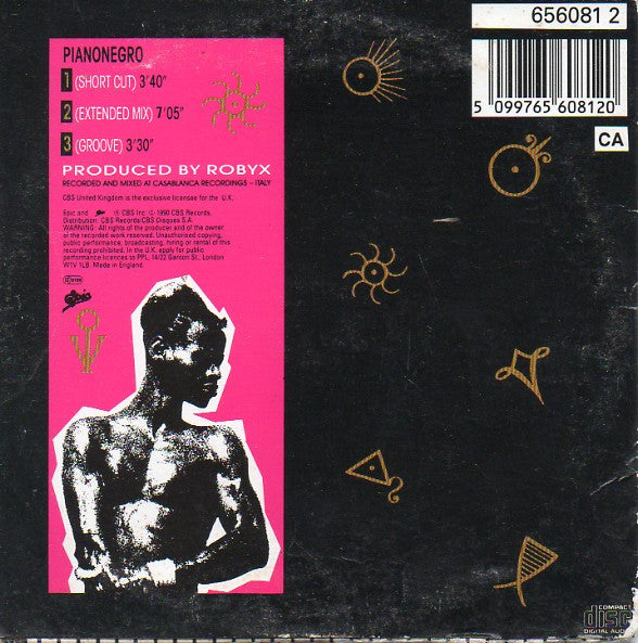 Pianonegro : Pianonegro (CD, Single, Car)
