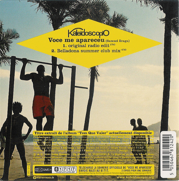 Kaleidoscópio : Voce Me Apareceu (CD, Single)