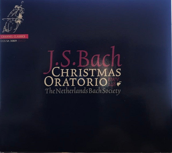 Johann Sebastian Bach / De Nederlandse Bachvereniging, Johannette Zomer, Annette Markert, Gerd Türk, Peter Harvey, Jos Van Veldhoven : Christmas Oratorio BWV 248 (2xSACD, Hybrid, Multichannel, Album, RE)