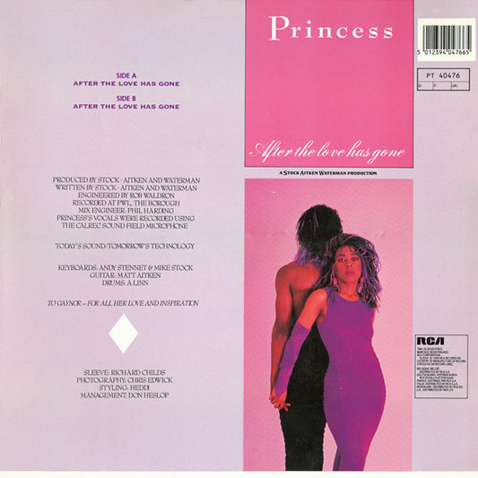 Princess : After The Love Has Gone (12")