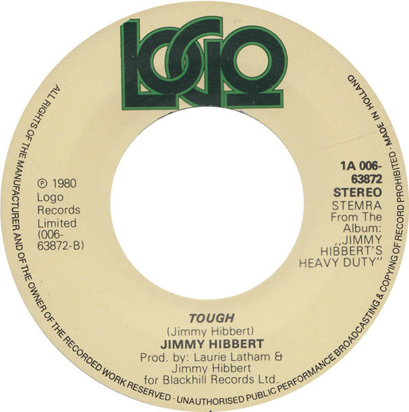 Jimmy Hibbert : Mr. Wonderful / Tough (7", Single)