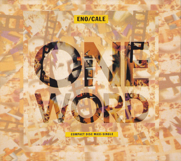 Brian Eno / John Cale : One Word (CD, Maxi)