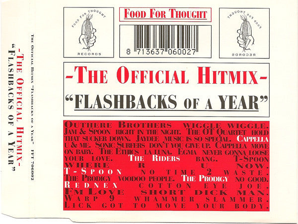 Various : The Official Hitmix "Flashbacks Of A Year" (CD, Mixed)