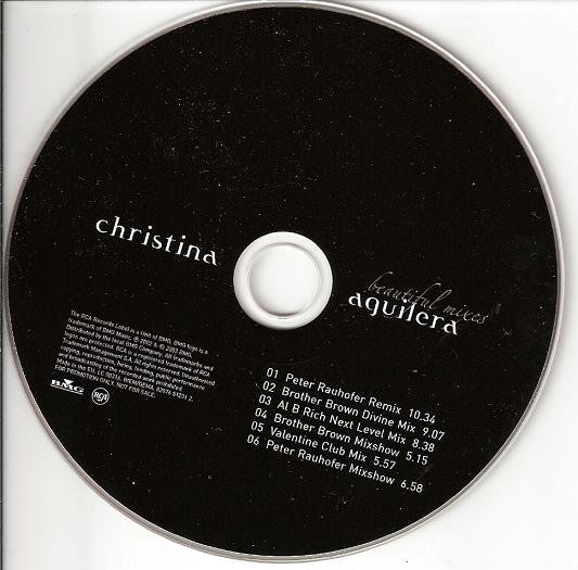 Christina Aguilera : Beautiful (Mixes) (CD, Maxi, Promo)