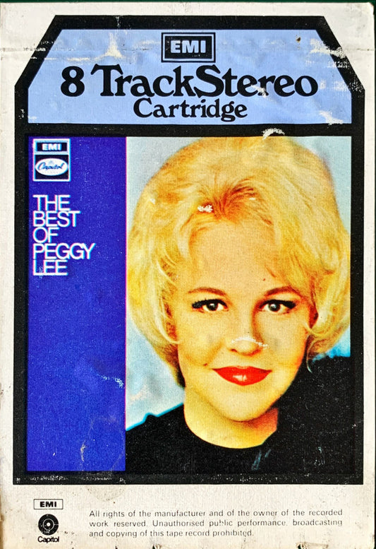 Peggy Lee : The Best Of Peggy Lee (8-Trk, Comp)