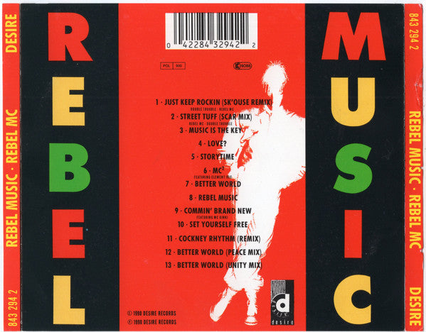 Rebel MC : Rebel Music (CD, Album)