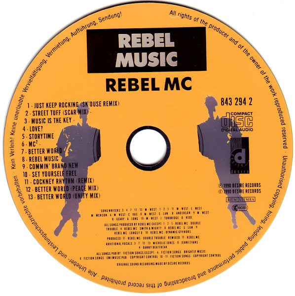 Rebel MC : Rebel Music (CD, Album)