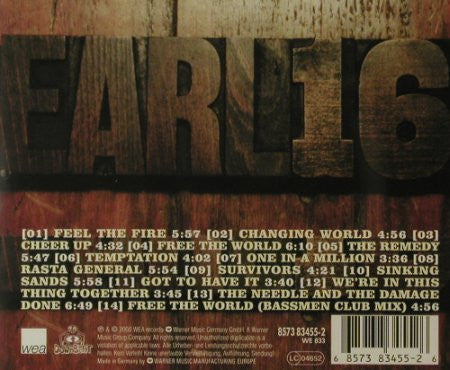 Earl Sixteen : Feel The Fire (CD, Album)