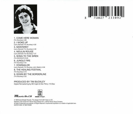 Tim Buckley : Starsailor (CD, Album, RE)