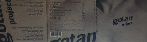 Gotan Project : La Revancha Del Tango (CD, Album)