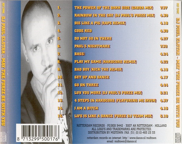 DJ Paul Elstak* : May The Forze Be With You (Hardcore Edition) (CD, Album)