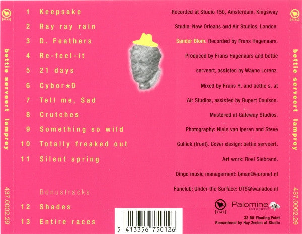 Bettie Serveert : Lamprey (CD, Album, RE, RM)