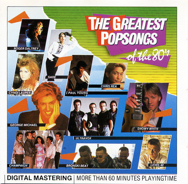 Various : The Greatest Popsongs Of The 80's (CD, Comp)