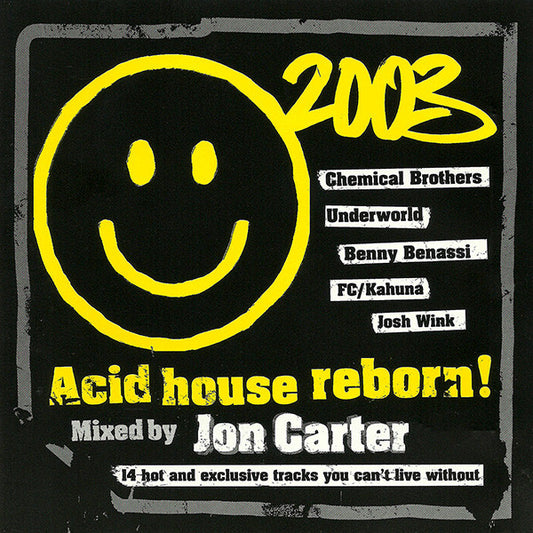 Jon Carter : Acid House Reborn! (CD, Mixed)