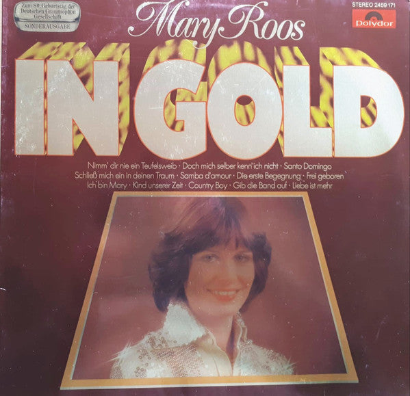 Mary Roos : In Gold (LP, Comp)
