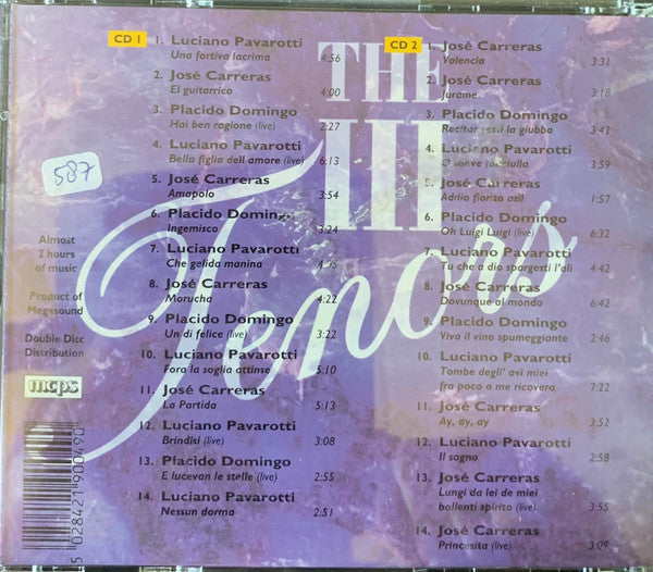 The Three Tenors : The III Tenors (2xCD, Comp)