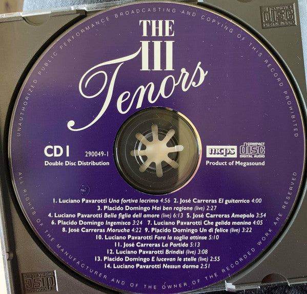The Three Tenors : The III Tenors (2xCD, Comp)