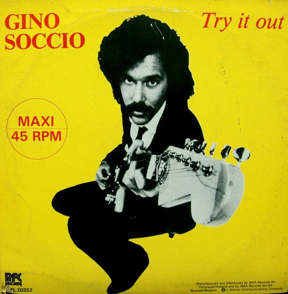 Gino Soccio : Try It Out (12")
