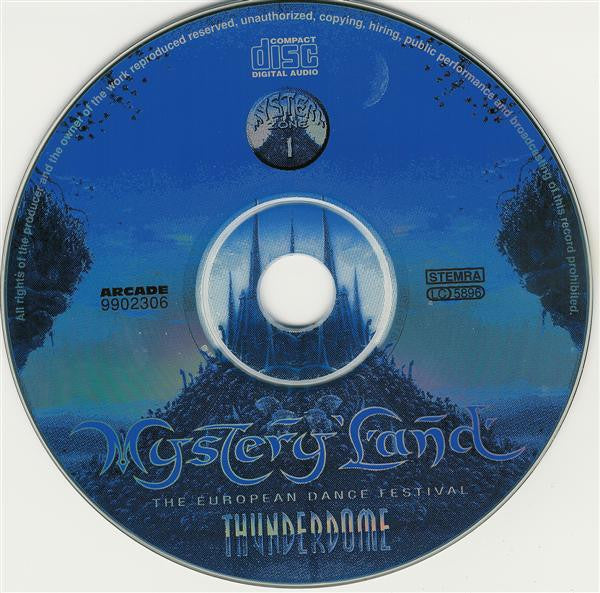 Various : Mystery Land - The European Dance Festival (3xCD, Comp, Mixed)
