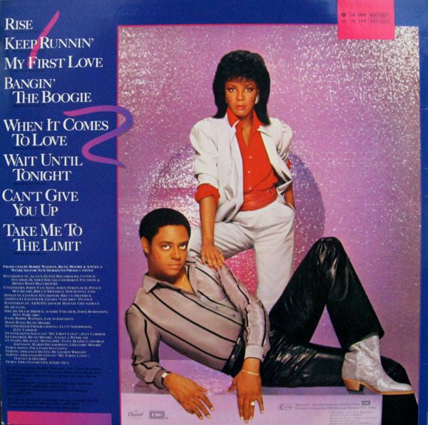 René & Angela : Rise (LP, Album)