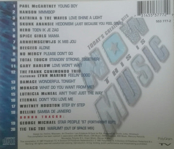 Various : Now This Is Music 1 (CD, Comp)