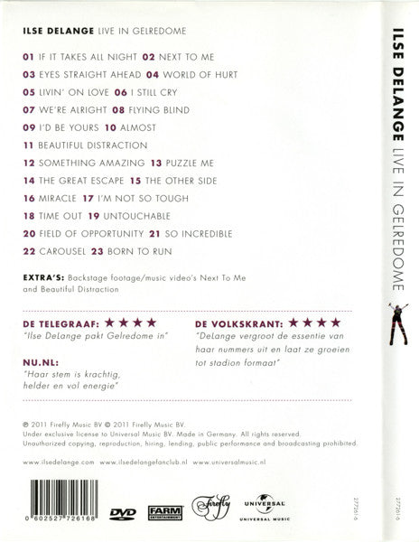 Ilse DeLange : Live In Gelredome (DVD-V)