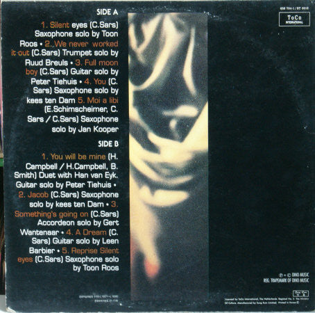 Carmen Sars : Silent Eyes (CD, Album)