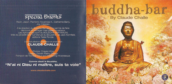 Claude Challe : Buddha-Bar (2xCD, Comp, Mixed, RE + Box, Cla)