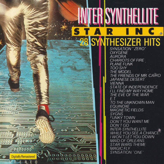 Star Inc. : Inter Synthellite - 28 Synthesizer Hits (CD, Album, Mixed, RE)