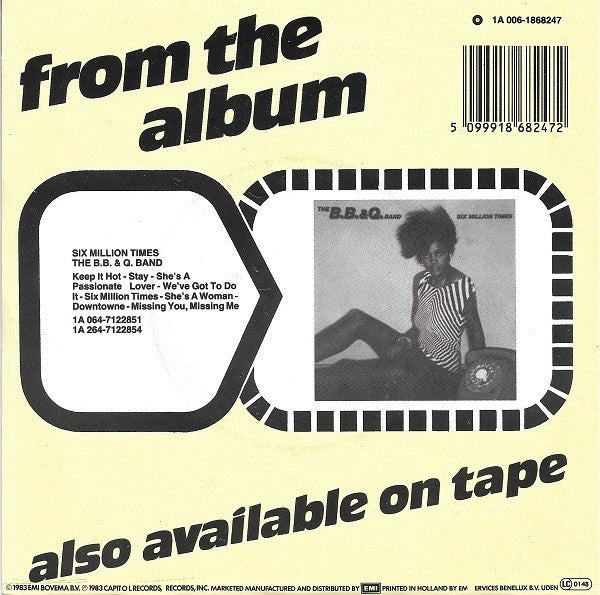 The Brooklyn, Bronx & Queens Band : She's A Woman (7")