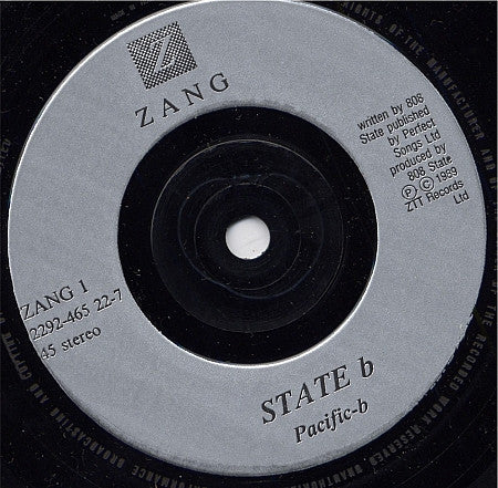 State 808* : Pacific (7", Single, Inj)